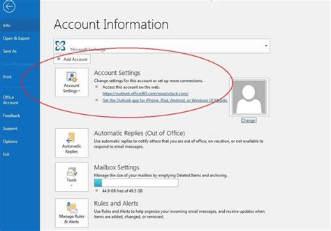 Add an email account to Outlook .